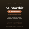 AI-Startkit — 30 färdiga prompts för svenska småföretag