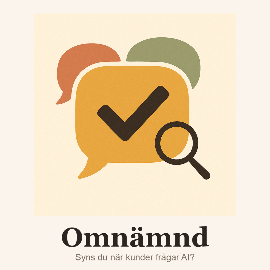 Omnämnd Kvartal: 90 dagars AI-bevakning